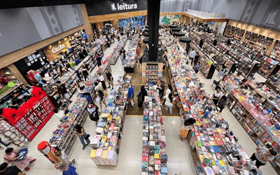 A receita da maior livraria do Brasil para crescer até 25% em 2026