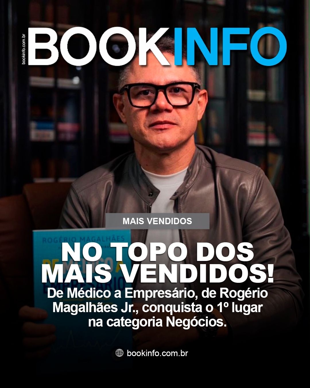 Mais vendidos da Bookinfo: confira os livros que lideram as oito categorias nesta semana